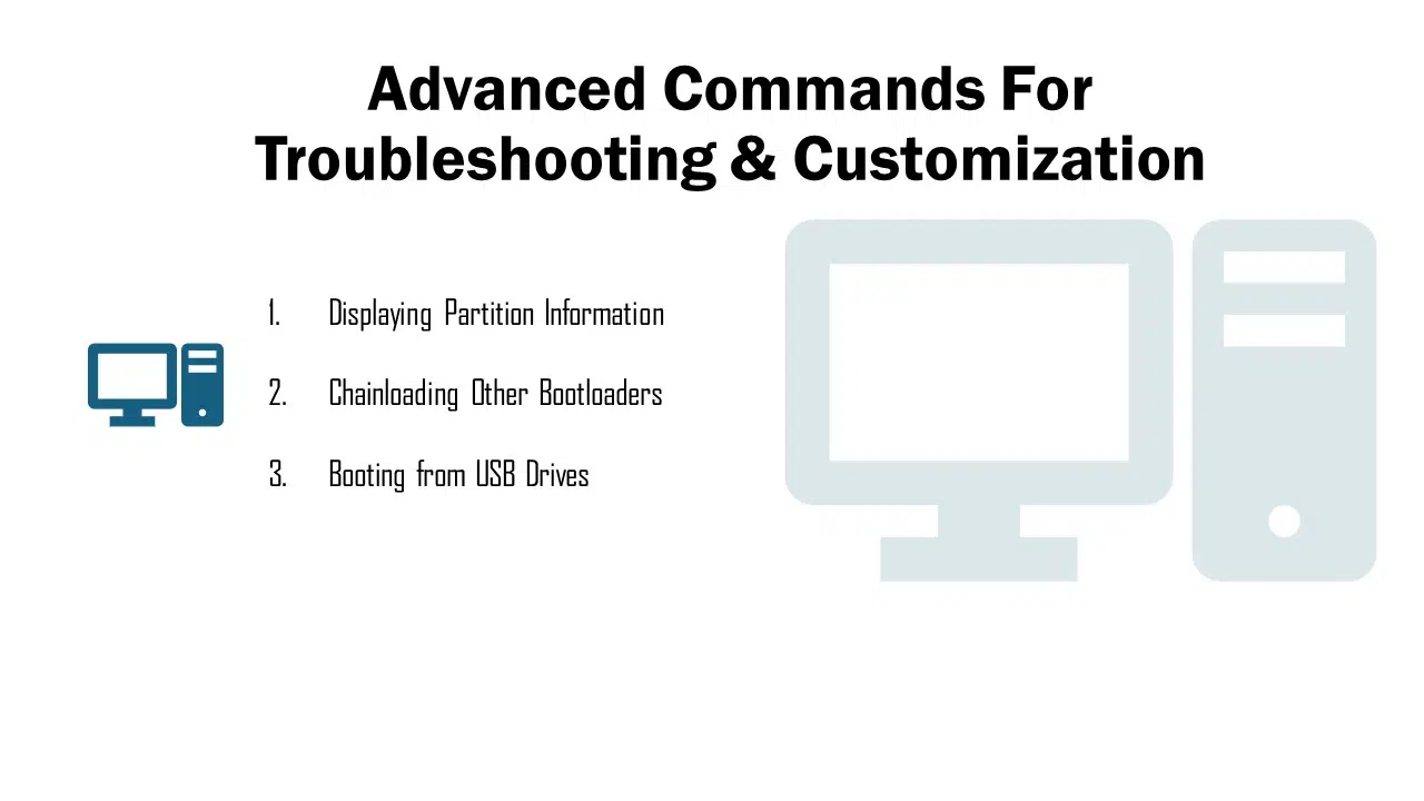 Advanced Commands For Troubleshooting & Customization Advanced Commands For Troubleshooting & Customization