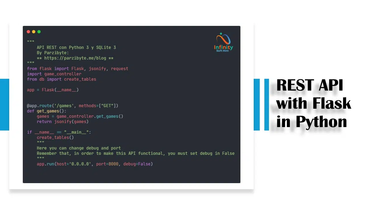 REST API with Flask in Python