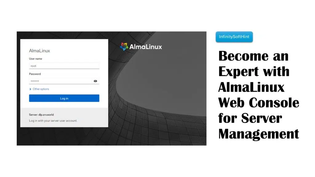 AlmaLinux Web Console