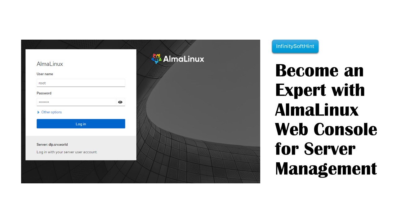 AlmaLinux Web Console | Effortless Management with Cockpit Interface