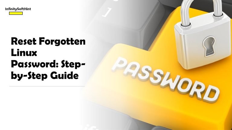 Step-by-Step Guide to Reset Forgotten Linux Password