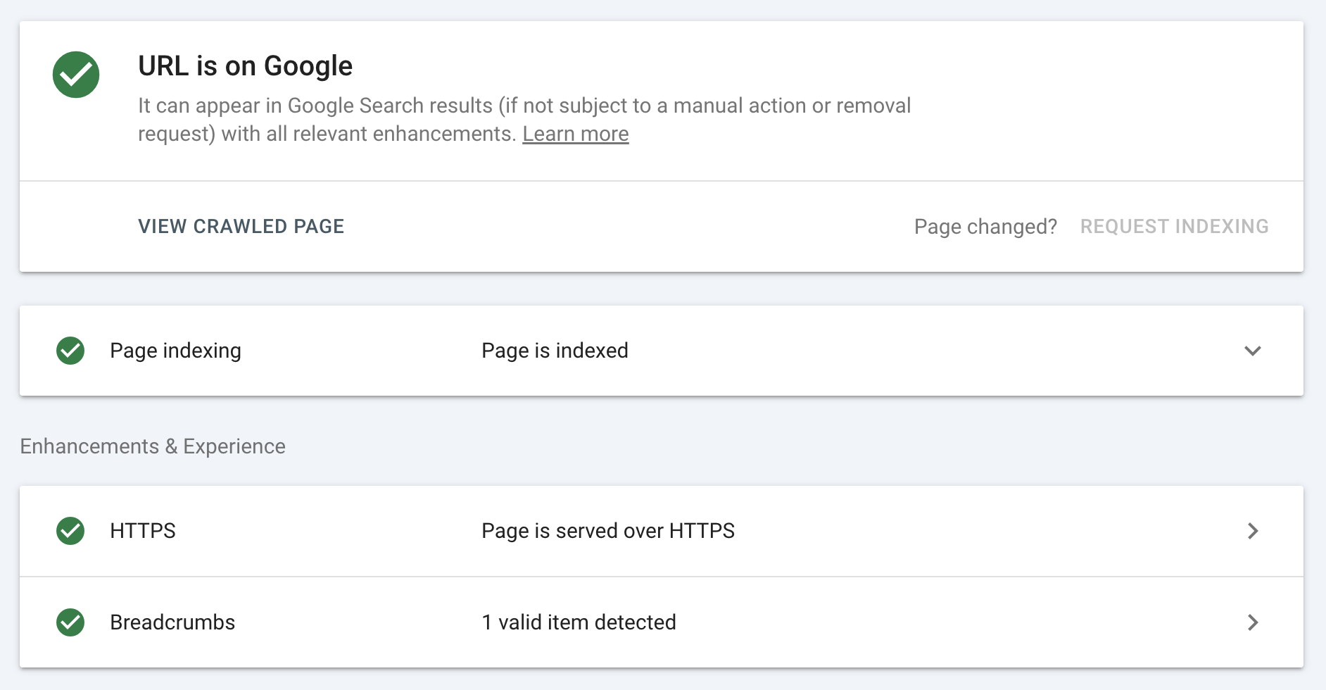 Google Search Console’s URL Inspector Tool Google Search Console’s URL Inspector Tool